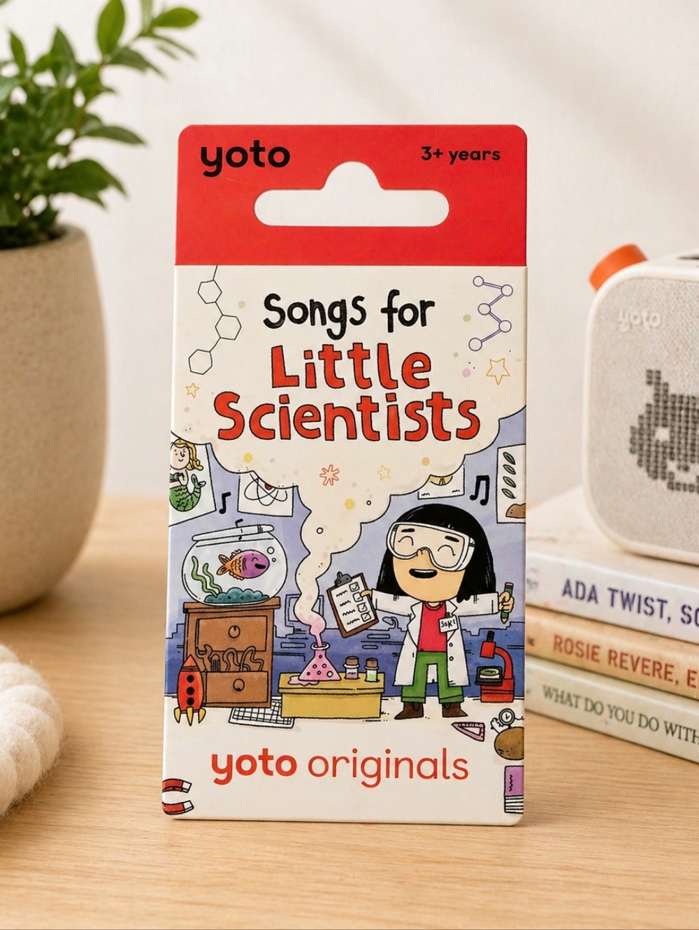Yoto Card Songs for Little Scientists NEW Sealed Yoto Originals Kids Audio 3+